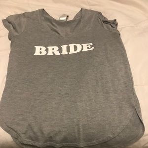 Bride tee